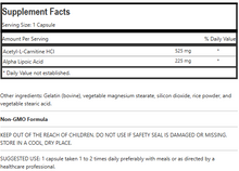 Load image into Gallery viewer, ALA/ALC 750 MG (60 Count)