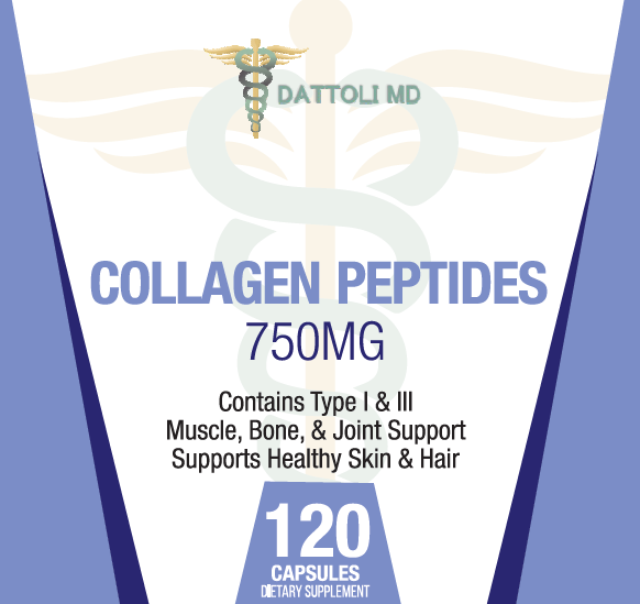 Collagen Peptides 750 MG (120 Count)