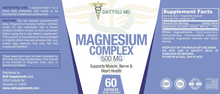 Load image into Gallery viewer, Magnesium Complex 500 MG (60 Count)