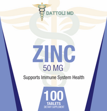 Load image into Gallery viewer, Zinc 50mg (100 Count)