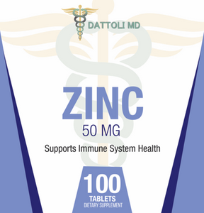 Zinc 50mg (100 Count)