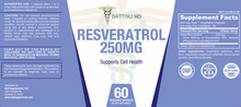 Load image into Gallery viewer, Resveratrol 250MG